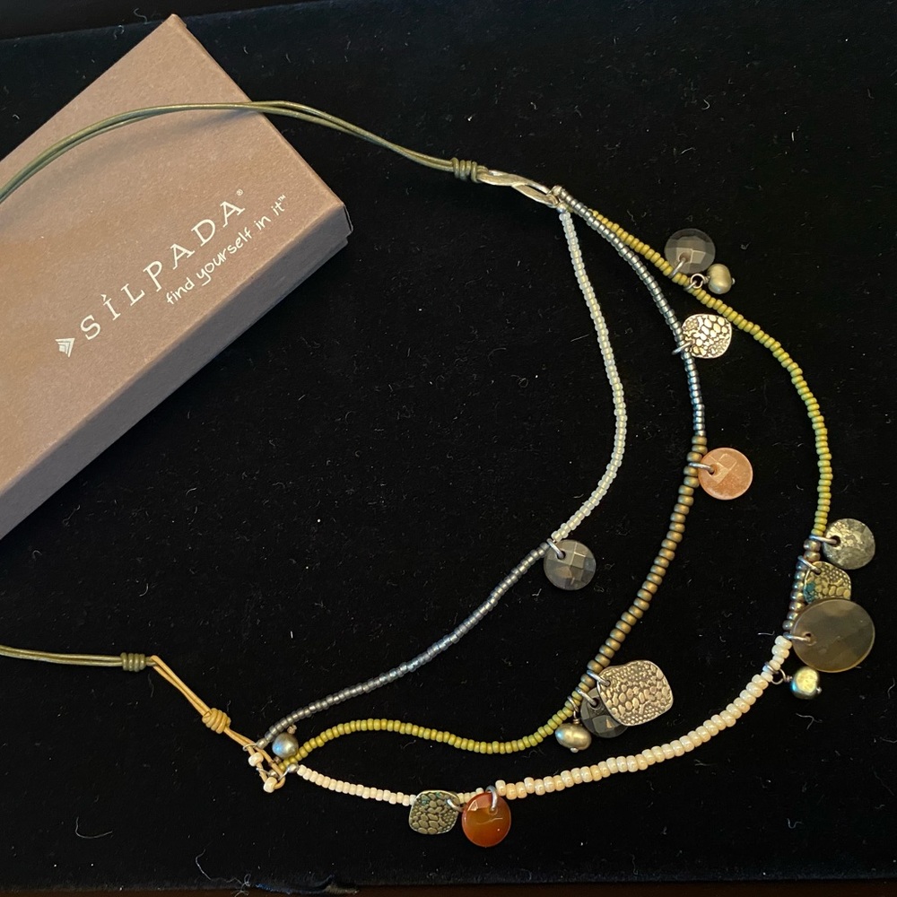 Silpada necklace N2233 in excellent condition
